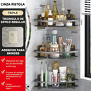 Prateleiras de Banheiro Sem Furo de Alumínio