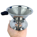 Coador Filtro de Café Aço Inox Reutilizável