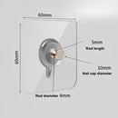 Kit 24 Ganchos de Parede Adesivo Multiuso