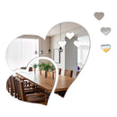 Kit 5 Espelhos Corações