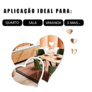 Kit 5 Espelhos Corações