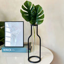 Vaso Minimalista com 2 Hastes de Costela de Adão