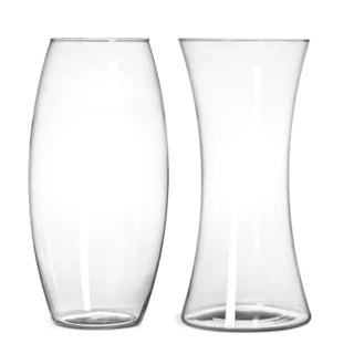 Kit de Vasos de Vidro Decorativo Rômulo e Rêmulo