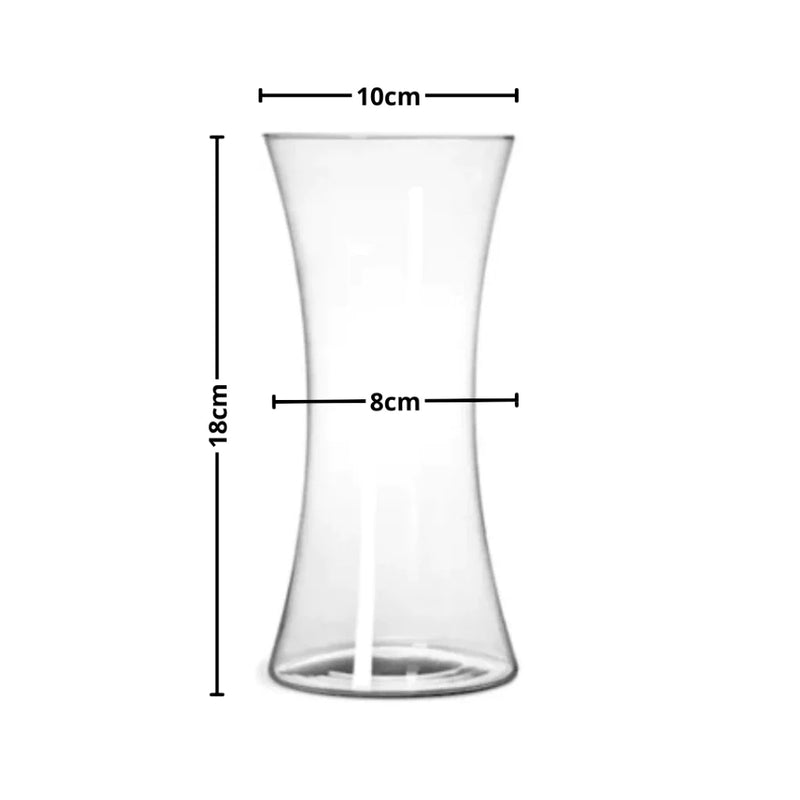 Kit de Vasos de Vidro Decorativo Rômulo e Rêmulo