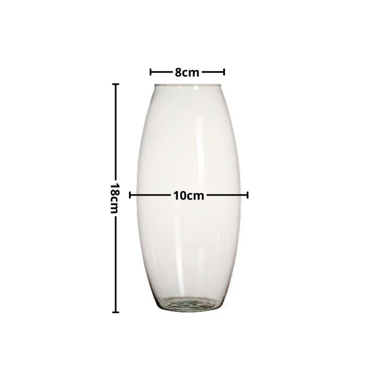 Kit de Vasos de Vidro Decorativo Rômulo e Rêmulo