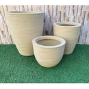 Kit de Vasos Decorativos em Polietileno