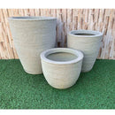 Kit de Vasos Decorativos em Polietileno