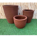 Kit de Vasos Decorativos em Polietileno