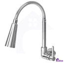 Torneira Gourmet Metal Inox Cone Flexível para Parede