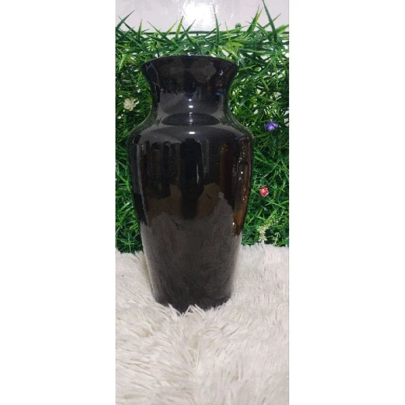 Vaso de Vidro Âmbar Florença