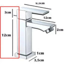 Torneira de Banheiro/Lavabo Luxo