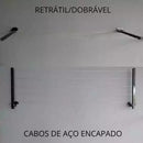 Varal Retrátil Dobrável de Parede