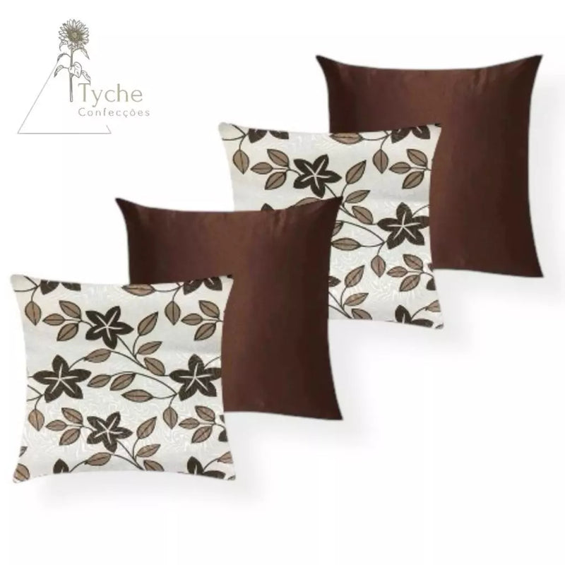 Kit com 4 Almofadas Decorativas