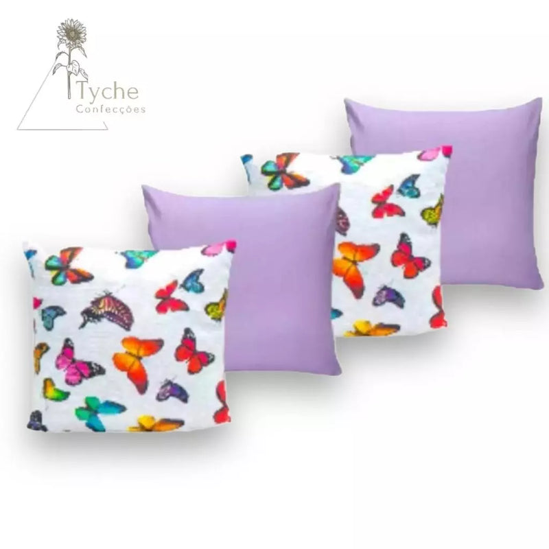 Kit com 4 Almofadas Decorativas