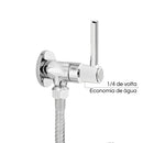 Ducha Higiênica Cromada Para Banheiro