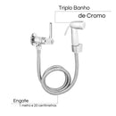 Ducha Higiênica Cromada Para Banheiro