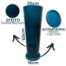 Vaso Coluna Ibiza Marmorizado