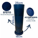 Vaso Coluna Ibiza Marmorizado