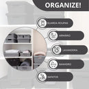 Kit 5 Caixas Organizadoras com Tampa