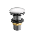 Válvula Click Metal Preta Fosca 7/8