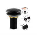 Válvula Click Metal Preta Fosca 7/8