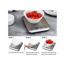 Balança de Cozinha Digital Inox 10Kg