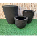 Kit de Vasos Decorativos em Polietileno