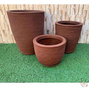 Kit de Vasos Decorativos em Polietileno