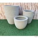 Kit de Vasos Decorativos em Polietileno