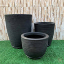 Kit de Vasos Decorativos em Polietileno