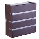 Arandela Slim Externa 3 Frisos 2 Focos – Alumínio