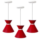 Kit 3 Pendentes Luxo