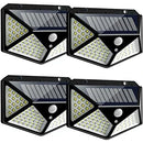 Kit 4 Luminárias Solares de Parede