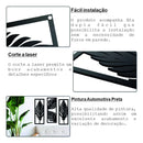 Trio de Folhas Decorativas para Parede
