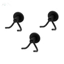 Kit com 3 Cabides Duplo Suporte para Toalha