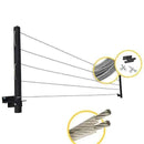 Varal Retrátil Dobrável de Parede